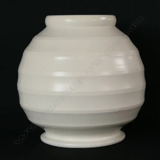 A large Crown Lynn Hand Potted vase,