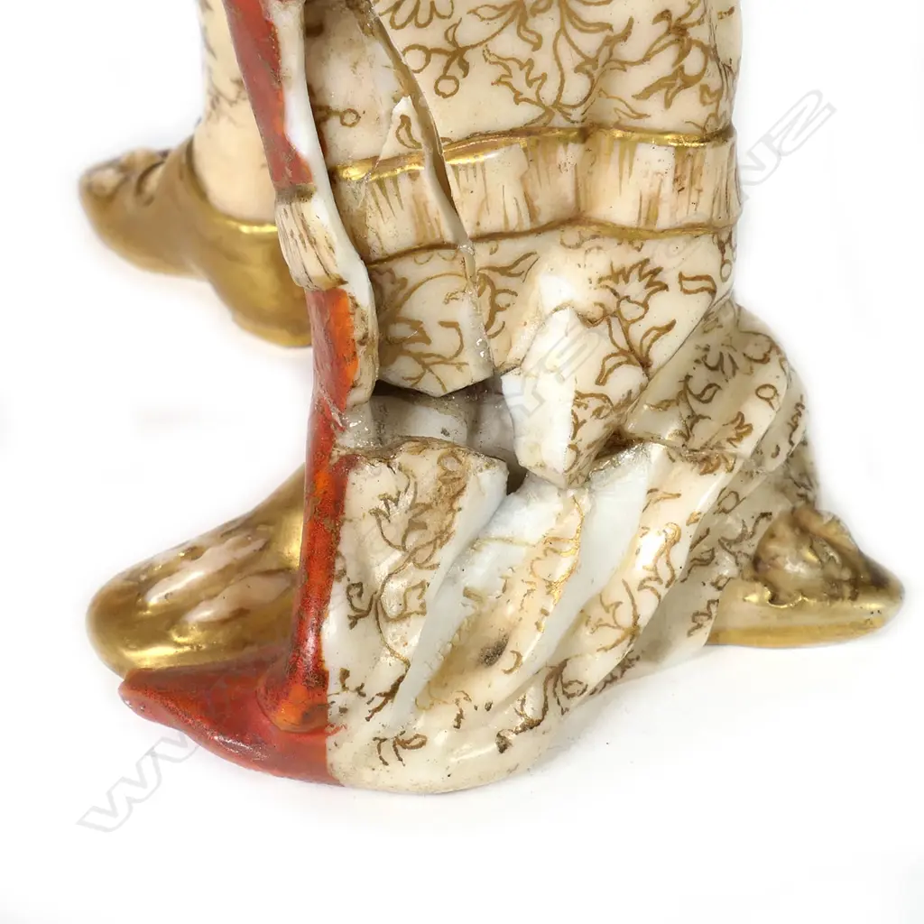 A Doulton Burslem Charles Noke design double sided figure of Mephistopheles and Marguerite Image 1++