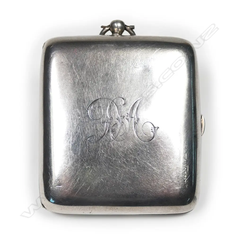 An unusual Edwardian silver triple sovereign case, Image 1++