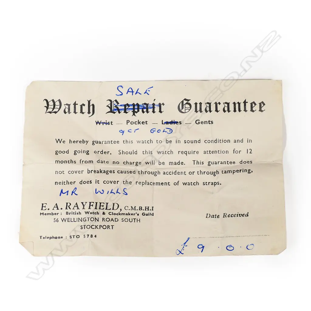 A 9ct gold half hunter pocket watch, by J. W Benson, Ludgate Hill, London, Image 1++