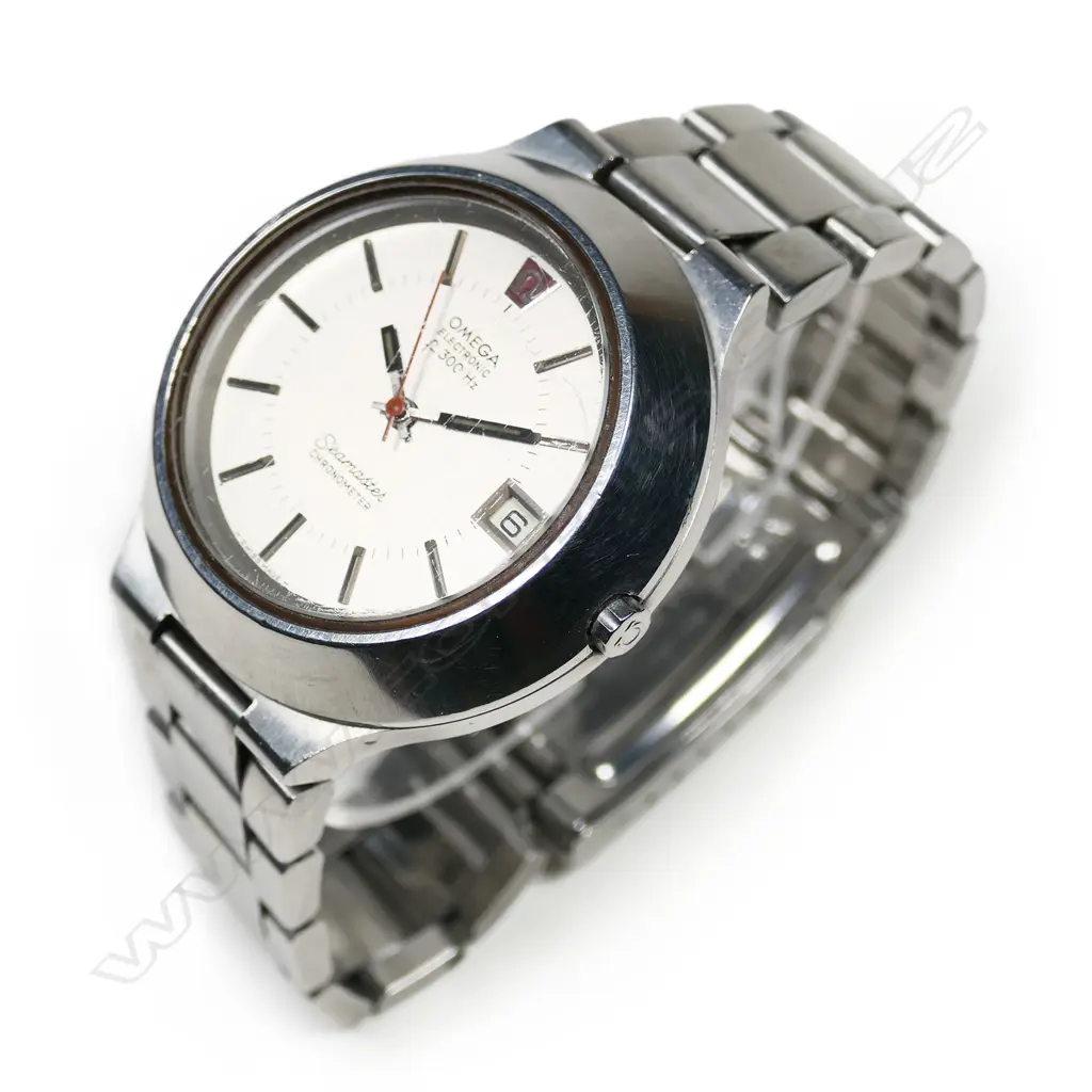An Omega Seamaster Electronic f300Hz wristwatch Image 1++