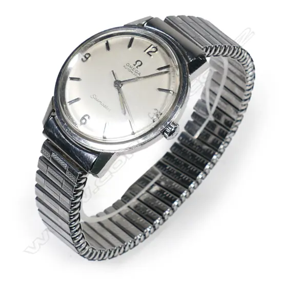 A vintage Omega Seamaster wristwatch