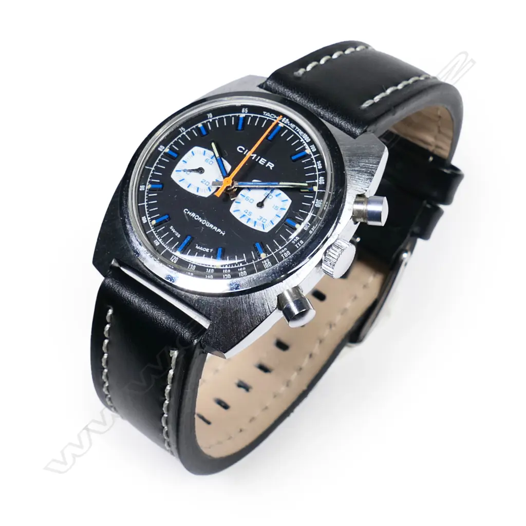 A Swiss Cimier chronograph wristwatch, Image 1++