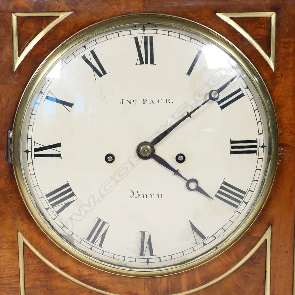 A quality Regency mahogany cased bracket clock by John Pace of Bury St. Edmunds, Image 1++