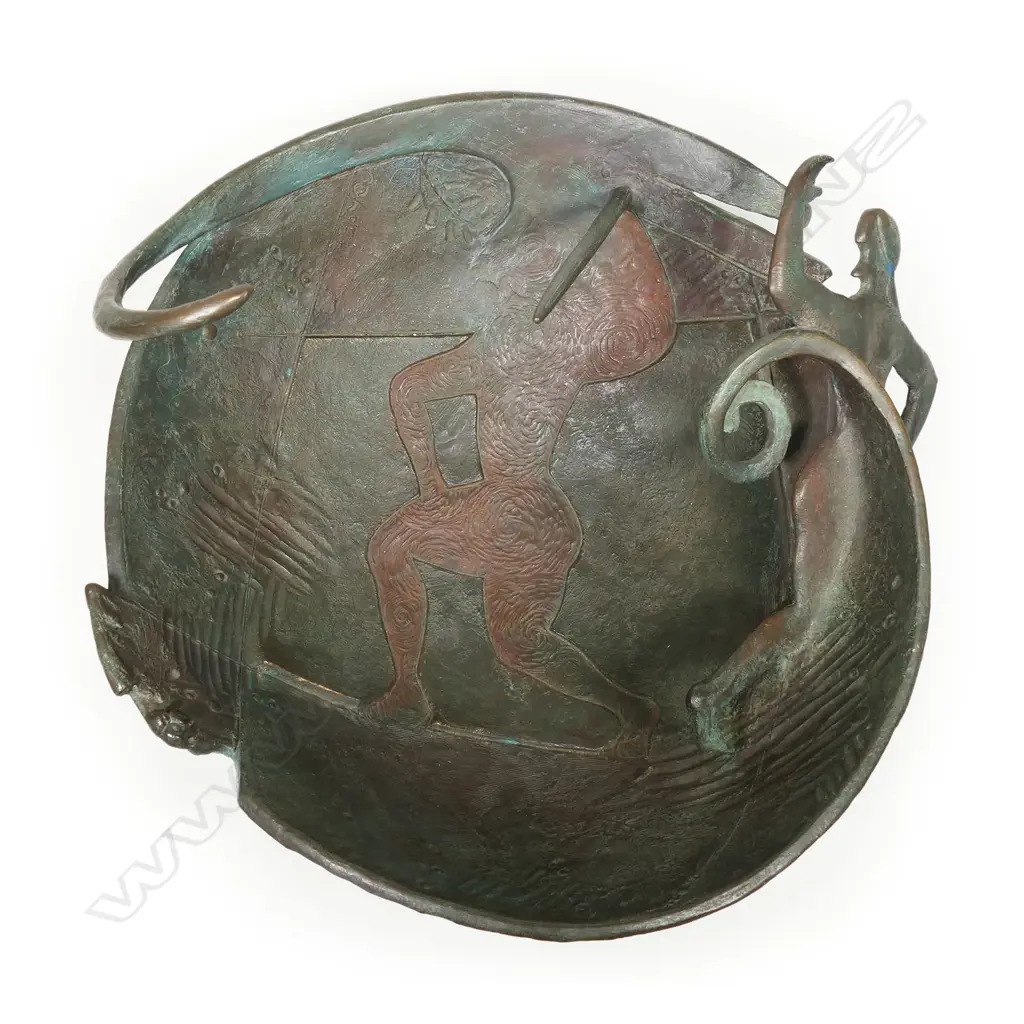 KAGE 2002 BRONZE BOWL ATLANTA OLYMPICS by Kathleen Girdler Engler; (Georgia USA Image 1++