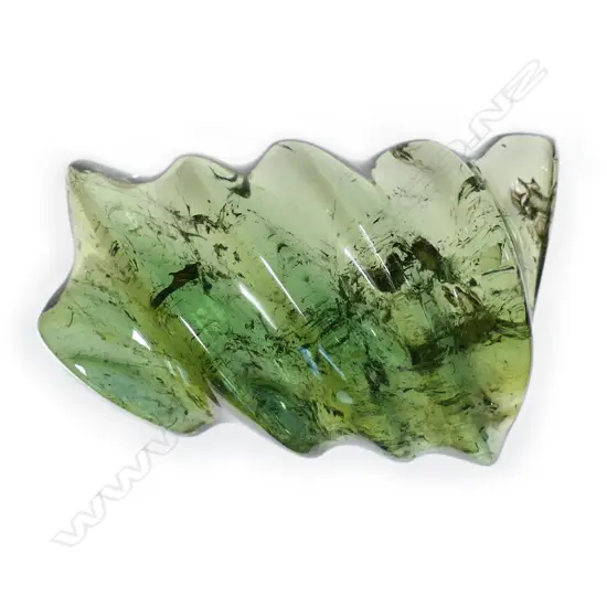 A 44.27ct tourmaline unset gemstone,