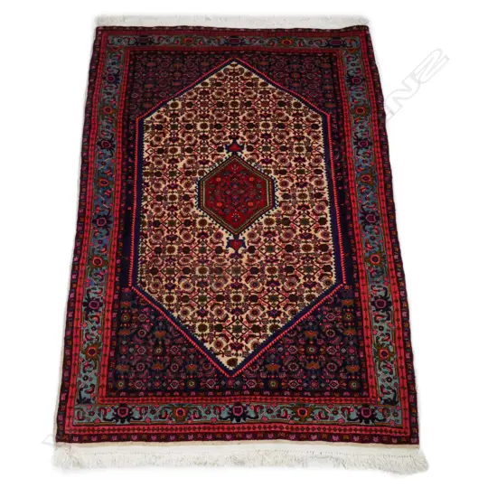 A Persian hand knotted Bijar rug,