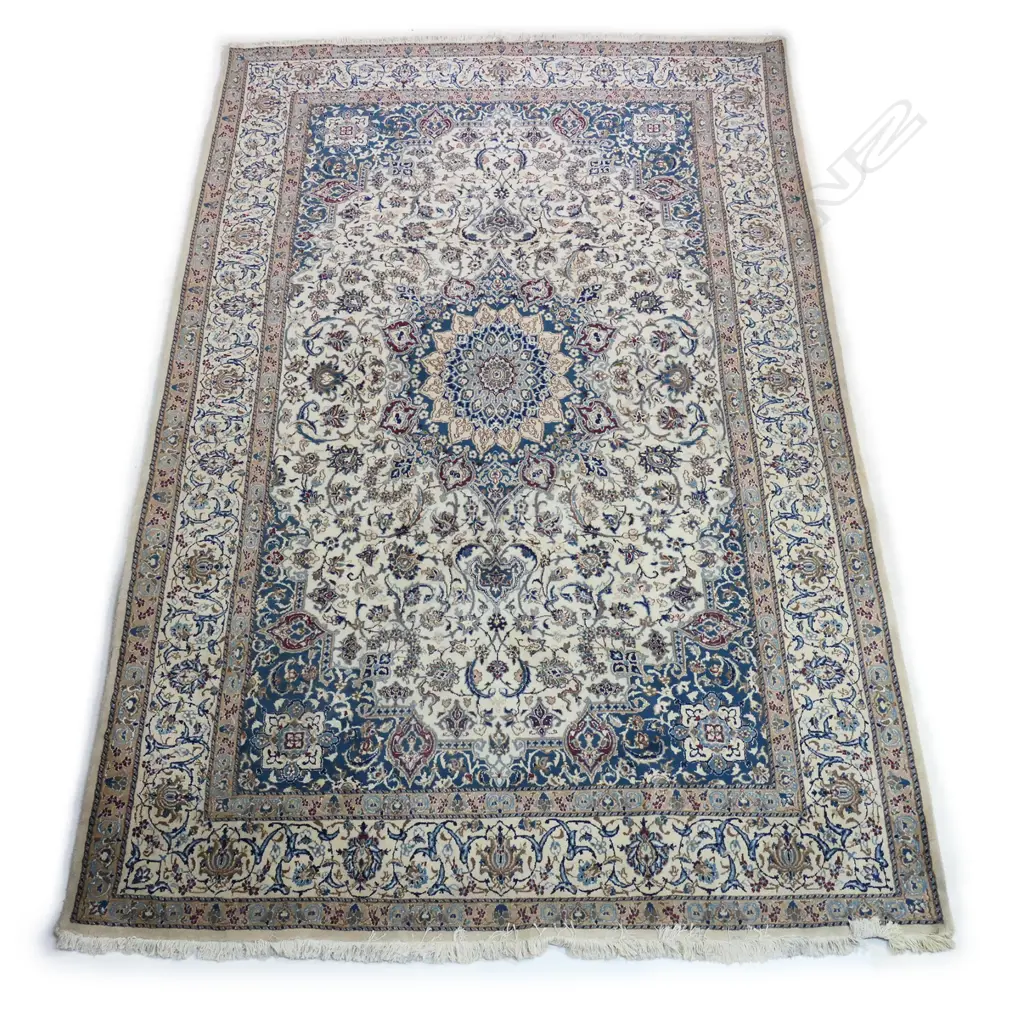 An Iranian Nain hand knotted carpet Image 1++