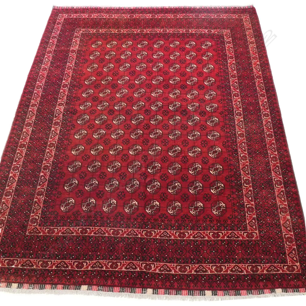 A fine Turkman rug, Image 1++