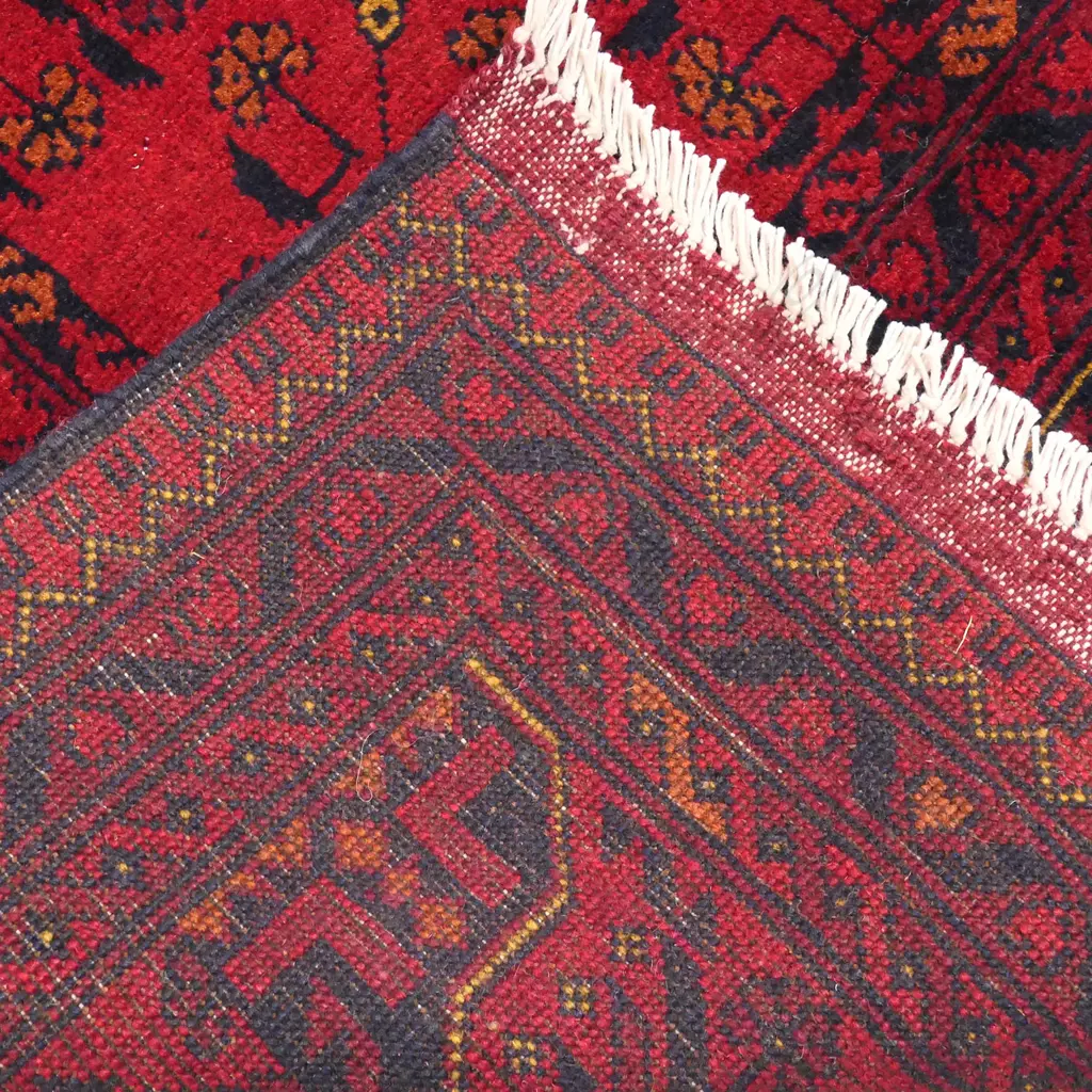 An Afghan Andkhoi hand knotted carpet, Image 1++