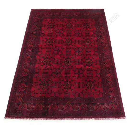 An Afghan Andkhoi hand knotted carpet,
