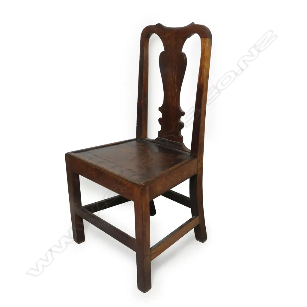 A George III country oak chair, Image 1++