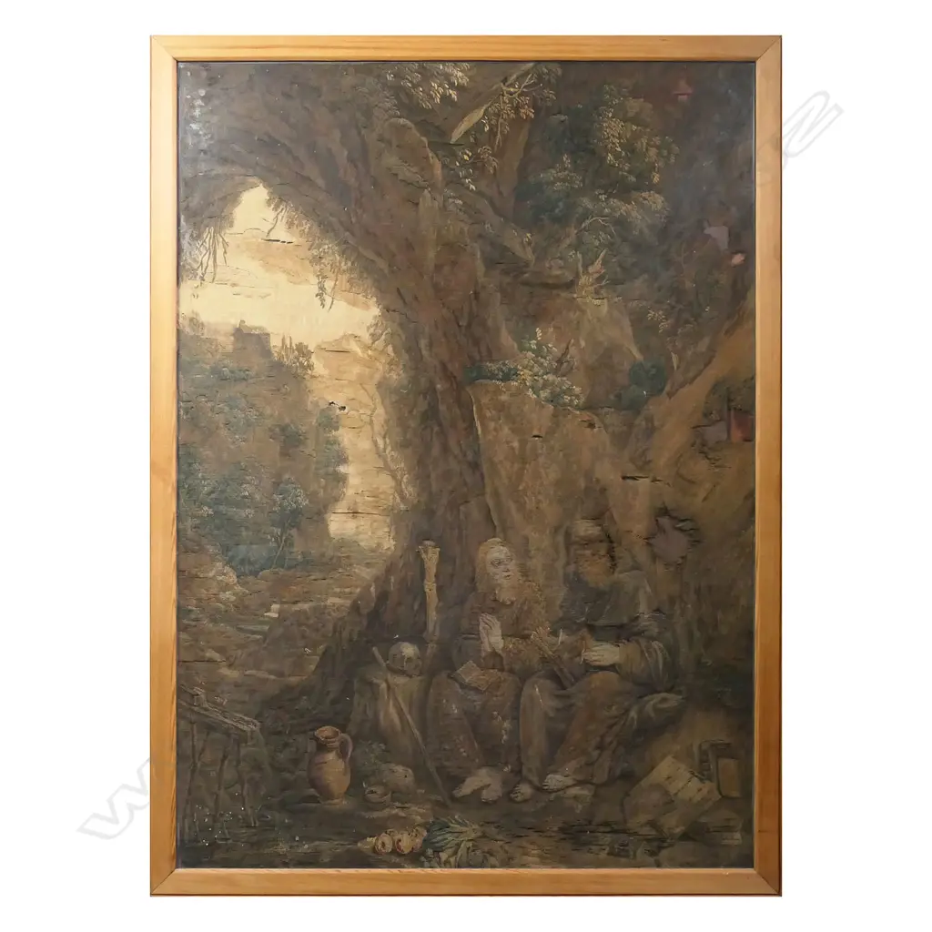 A large narrative Old Testament biblical tapestry, probably 18thC Flemish, Image 1++