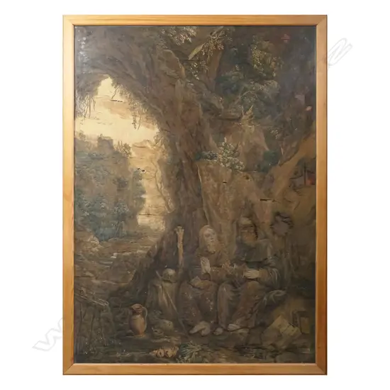 A large narrative Old Testament biblical tapestry, probably 18thC Flemish,