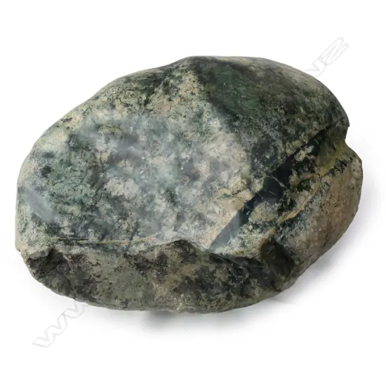 A very large pounamu boulder,