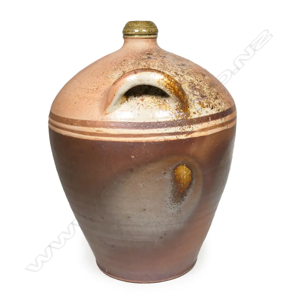 Nick Stather large ovoid storage flagon, Image 1++