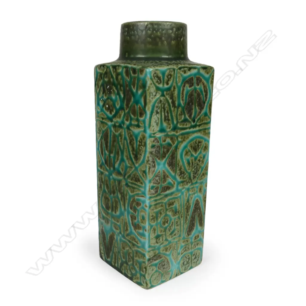 A  Royal Copenhagen faience Baca series vase,  late 1960s/1970s, Image 1++