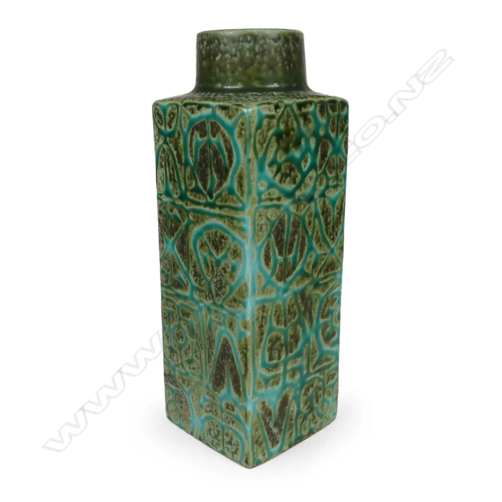 A  Royal Copenhagen faience Baca series vase,  late 1960s/1970s, Image 1++
