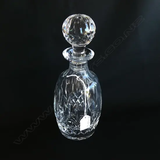 A Waterford crystal decanter,