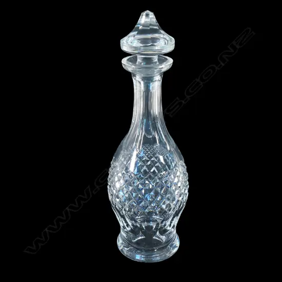 A Waterford crystal decanter,
