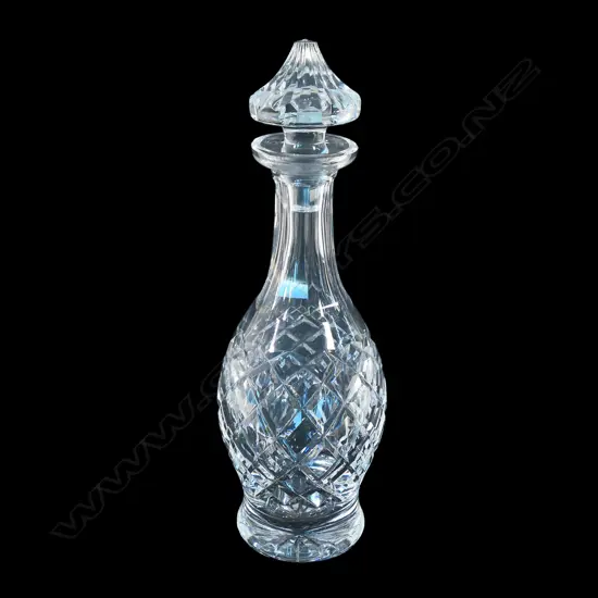A Waterford crystal decanter,