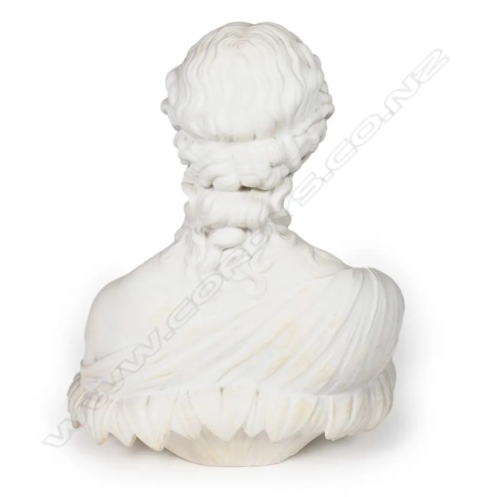 A Victorian Parian ware bust, Image 1++