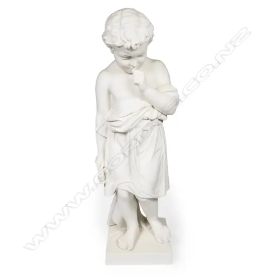 A large Art Union parian figure,