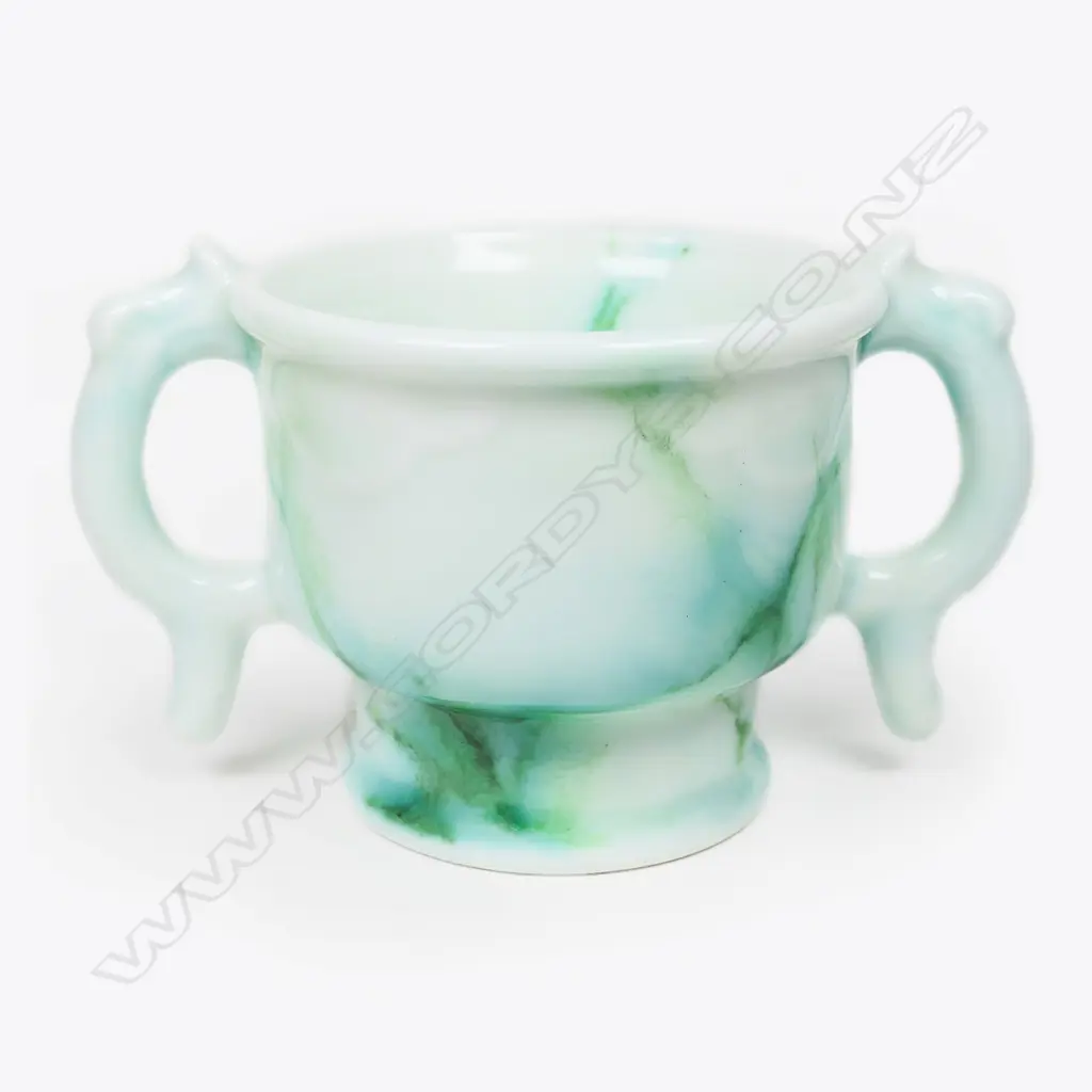 Charles Noke for Royal Doulton Chinese Jade vase Image 1++