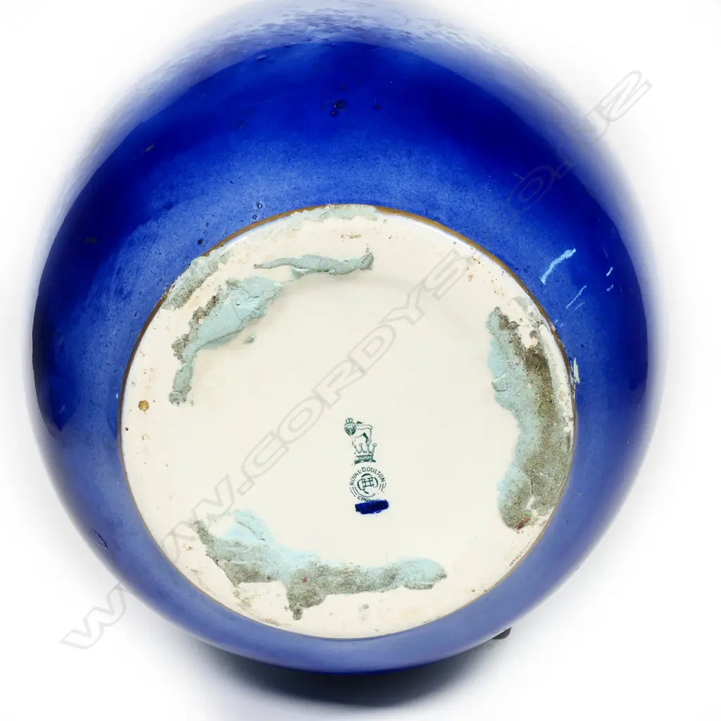 A large Royal Doulton Blue Children vase, Image 1++