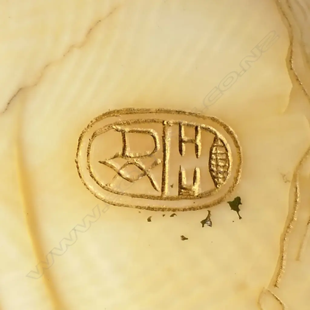 A Japanese ivory okimono of Hotei, Image 1++