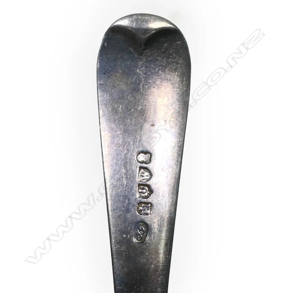 A pair of George III Scottish silver tablespoons, Image 1++