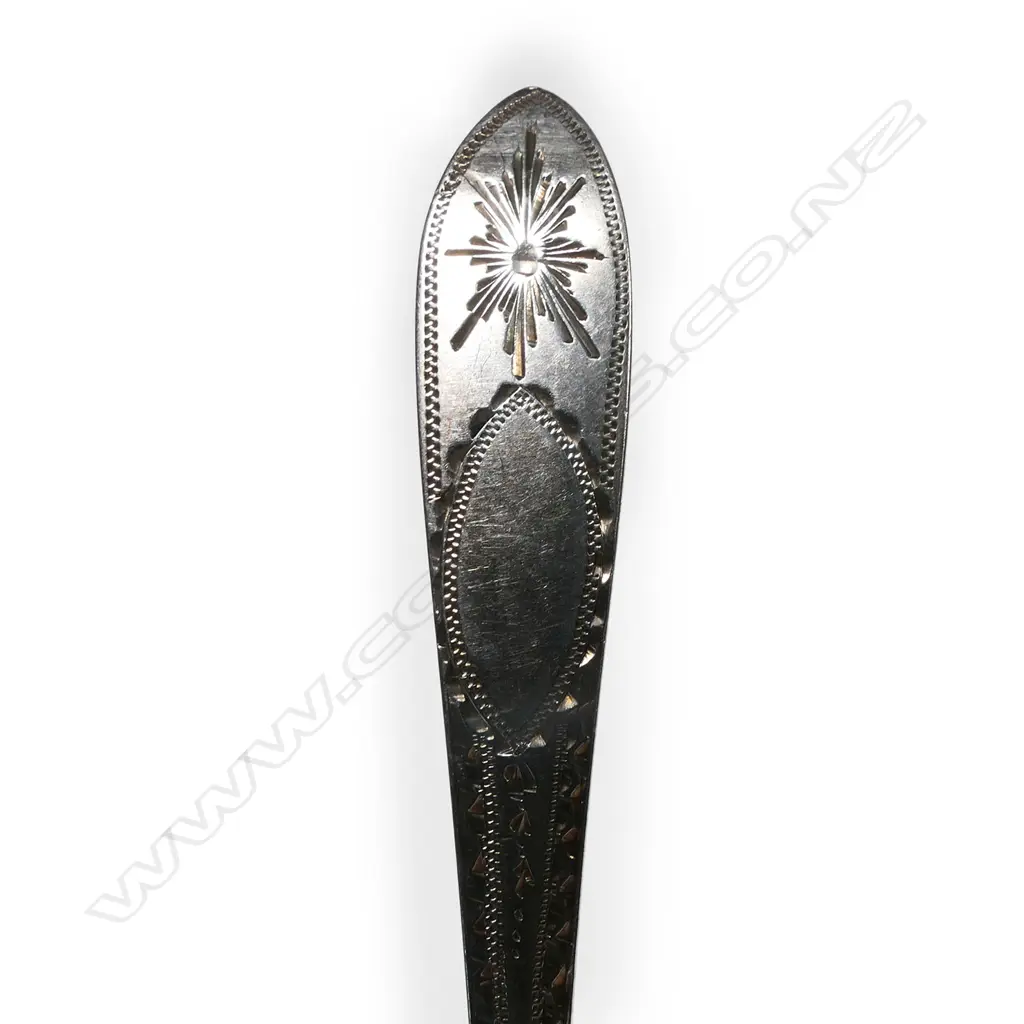 Twelve Victorian Irish silver teaspoons, Image 1++