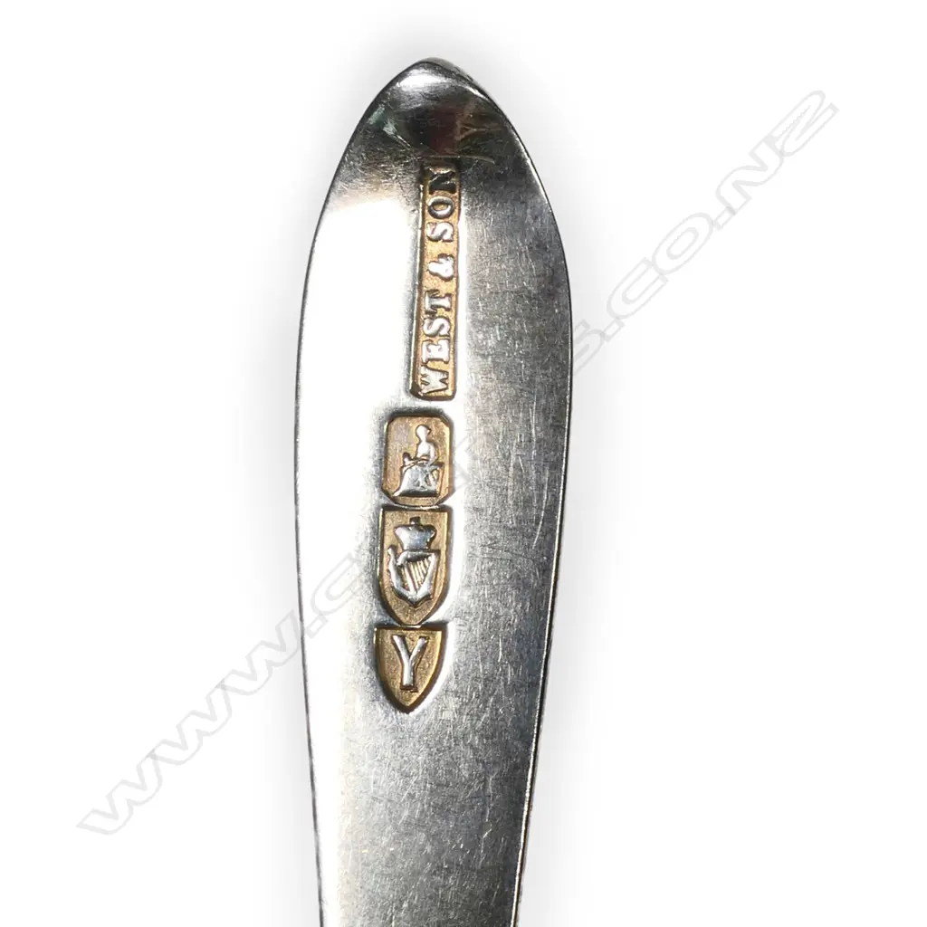 Twelve Victorian Irish silver teaspoons, Image 1++