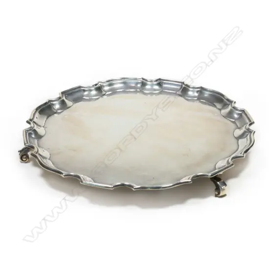 A George V silver salver, Birmingham 1926 by Adie Brothers Ltd.,