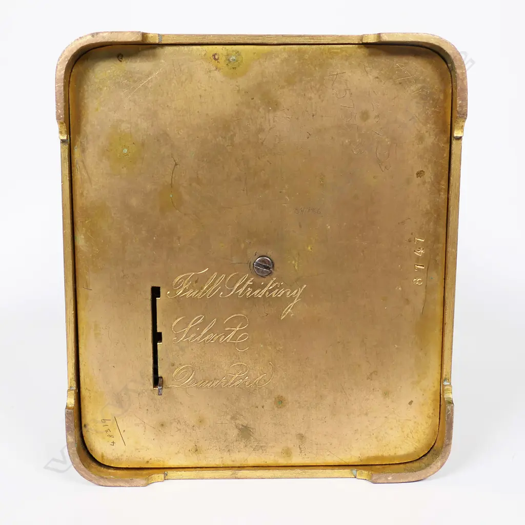A quality 19thC French cased repeater carriage clock by Henri Jacot, Image 1++