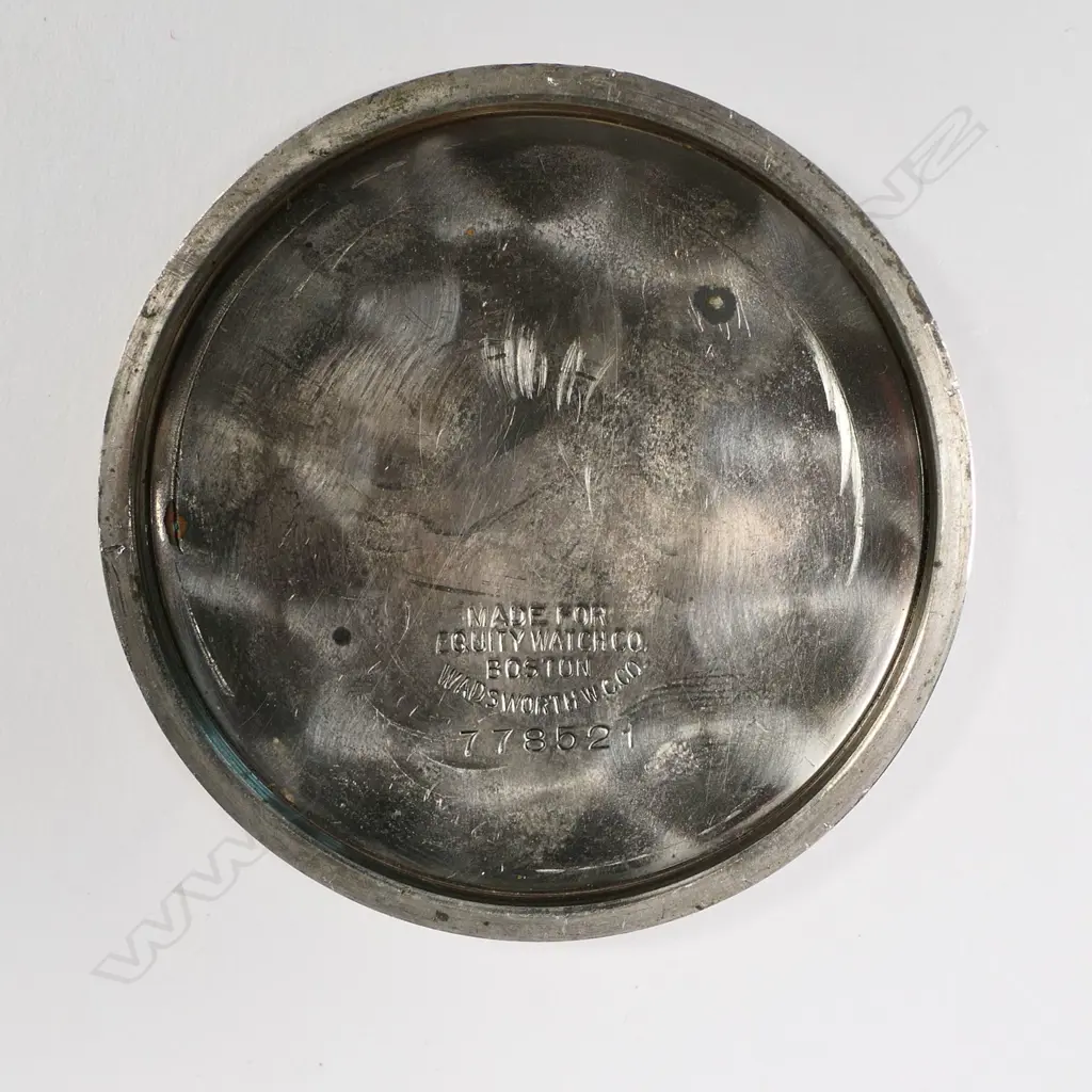 An early 20thC risqué pocket watch, by Equity Watch Co, Boston, USA, Image 1++