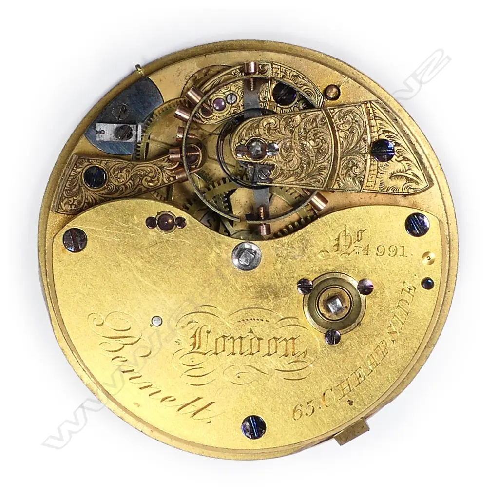 A spring detent movement by Bennett, London, Image 1++
