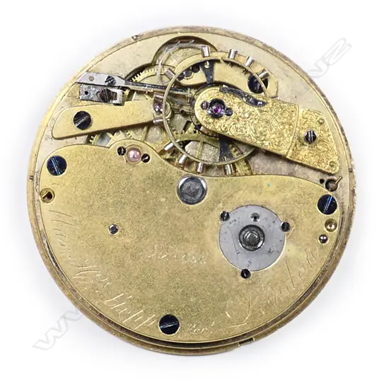 A spring detent movement, by Stropp, London, c.1860, A.F.
