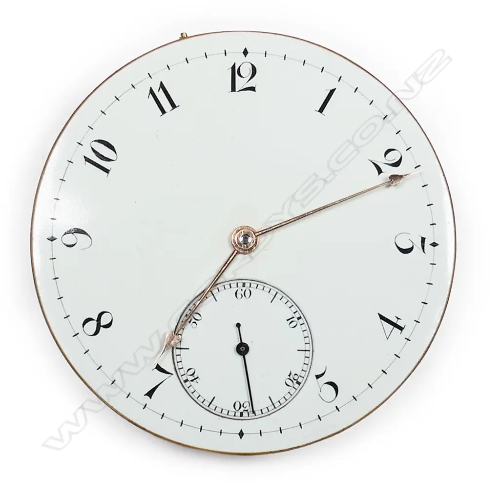 A fine half plate freesprung lever movement, by Pike, Manchester,  A.F. Image 1++