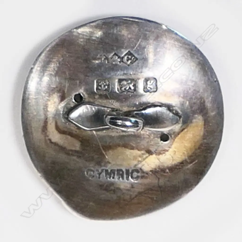 A rare set of six Cymric silver buttons by Archibald Knox for Liberty & Co., Image 1++