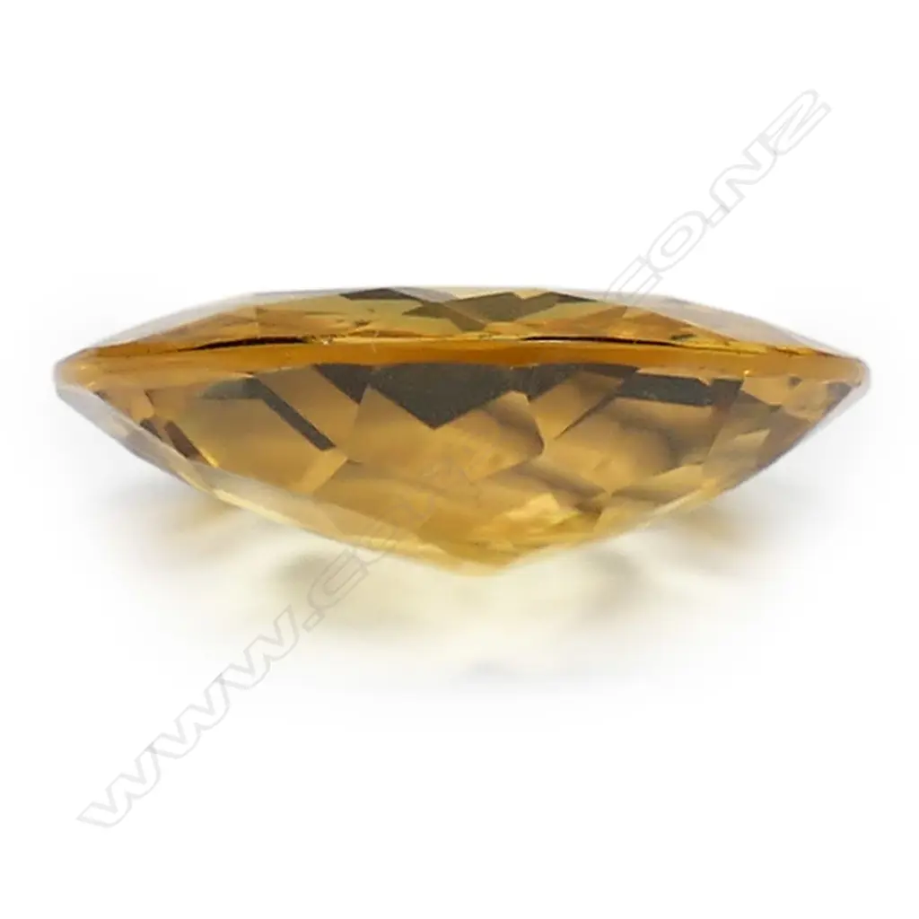 A 15.25ct citrine unset gemstone, Image 1++