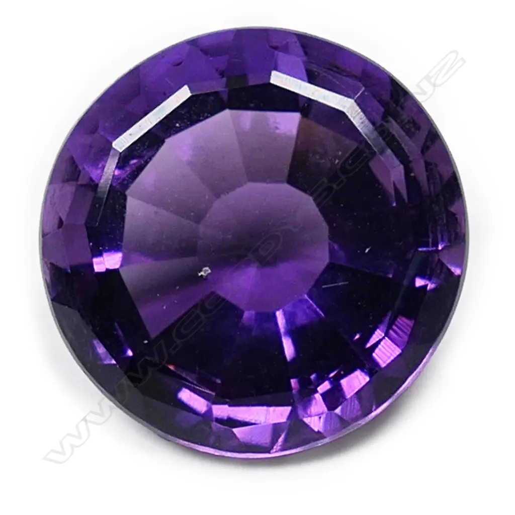 A 12.49ct amethyst unset gemstone, Image 1++