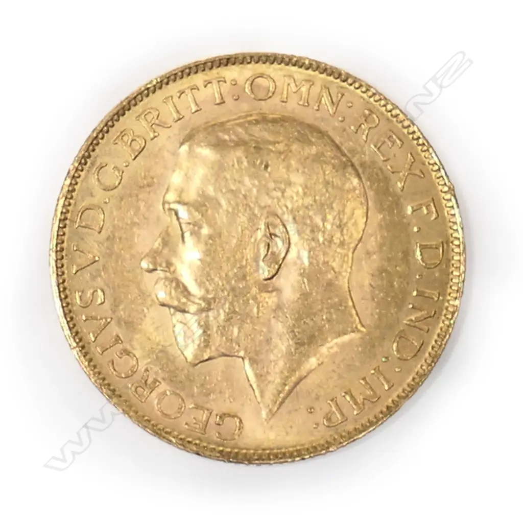 A 1928 gold full sovereign, Image 1++