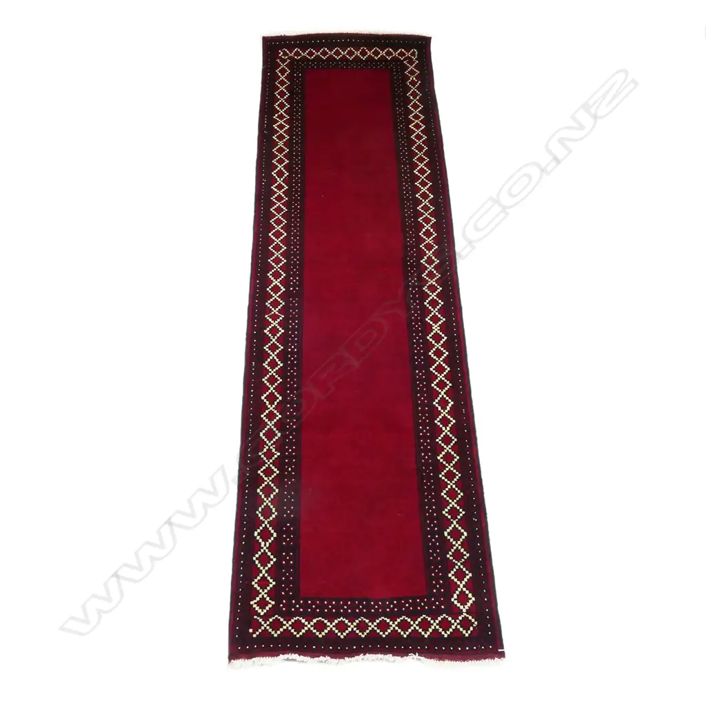A hand knotted Turkman small runner, Image 1++