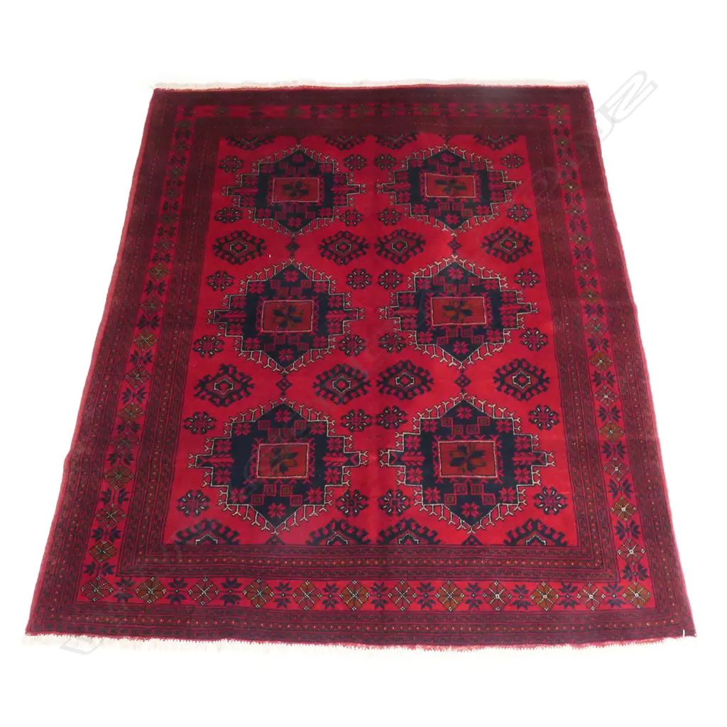 An Afghan Andkhoi hand knotted carpet, Image 1++