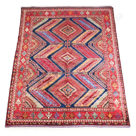 An Afghan Khargai hand knotted carpet,