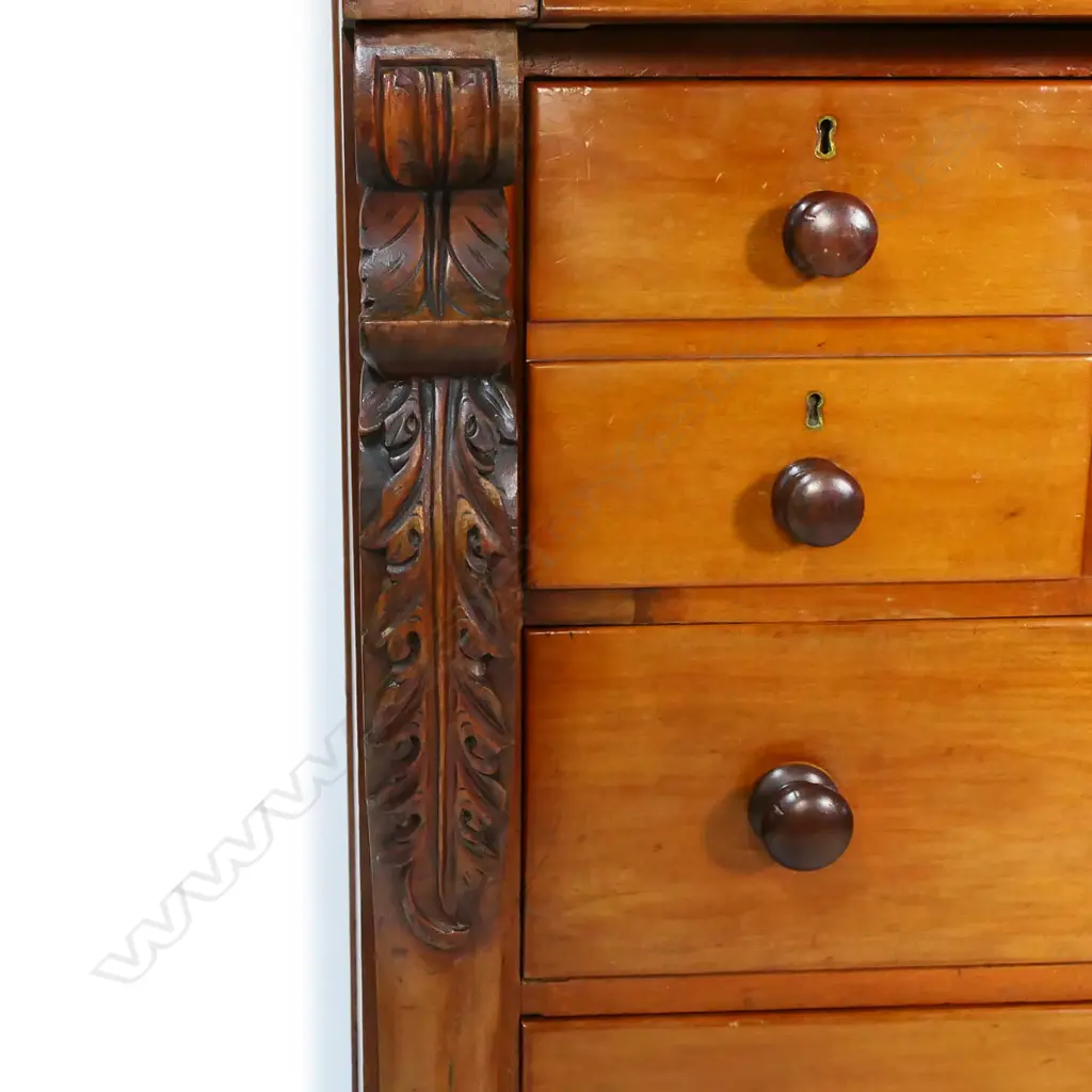 A New Zealand colonial kauri scotch chest, Image 1++
