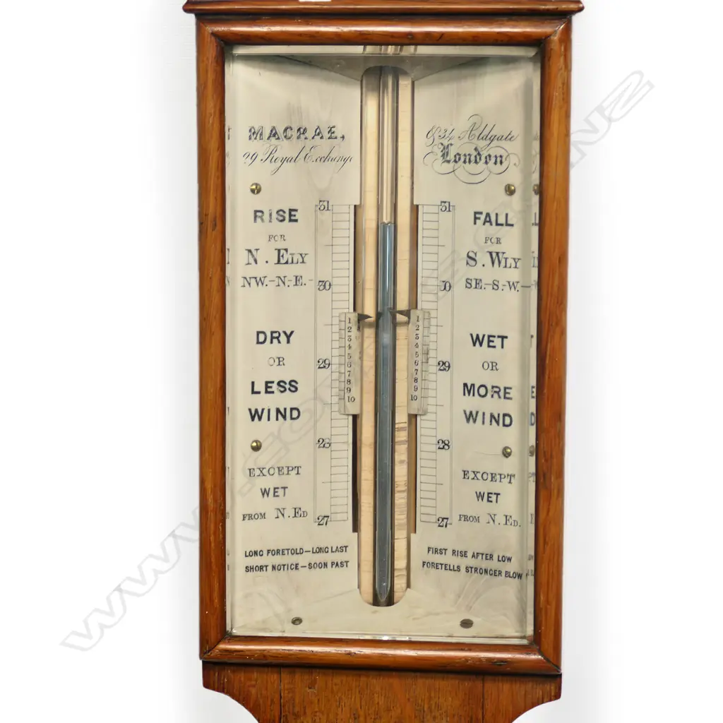 A London mercury stick barometer Image 1++