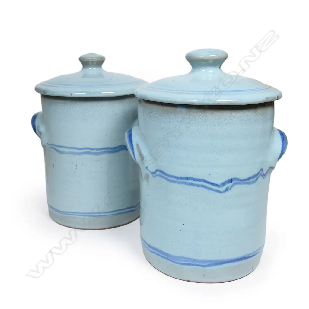 Peter Stichbury pair of lidded jars, Image 1++