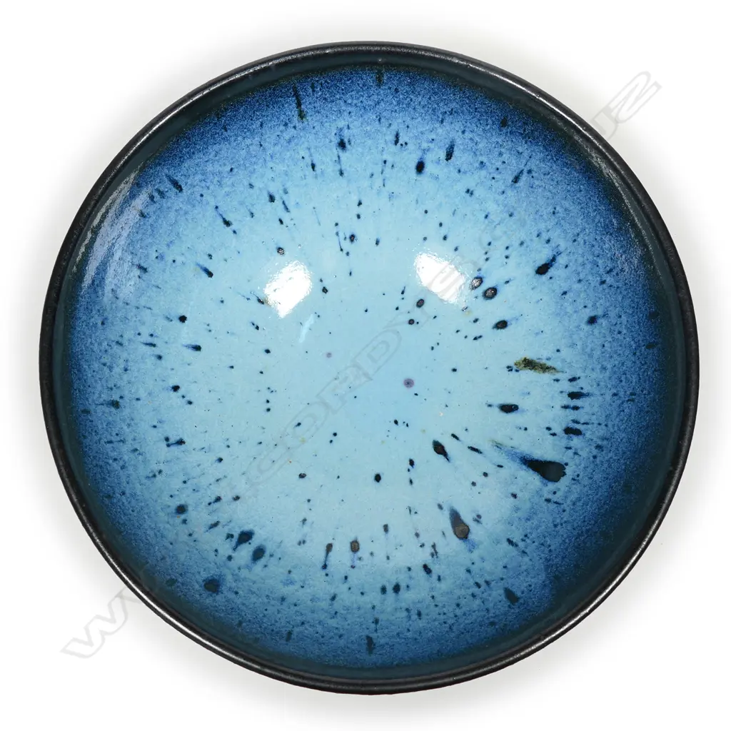 Peter Stichbury chun glazed flared bowl, Image 1++